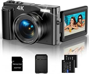 4K Digital Camera for Photography and Video Autofocus 48MP Vlogging