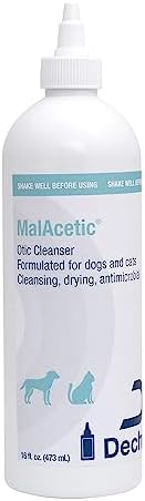 MalAcetic Otic Cleanser for Dogs and Cats, 16 oz